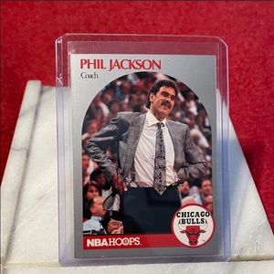 1990 - 1991 | NBA Hoops | Phil Jackson (Coach)